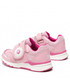 Półbuty dziecięce Geox Sneakersy  - B Pyrip G.B B264XB 0HHM2 C0808 S Lt Pink/Fuchsia