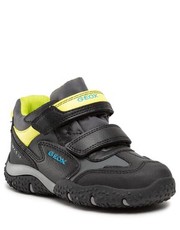 Półbuty dziecięce Sneakersy  - J Baltic B.B Abx A J2642A 050BU C0802 S Black/Lime - eobuwie.pl Geox