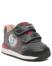 Półbuty dziecięce Sneakersy  - B Rishon B. C B260RC 08522 C0005 Black/Dk Grey - eobuwie.pl Geox
