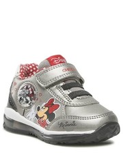 Półbuty dziecięce Sneakersy  - B Todo G.A B2685A 0NFKN C0544 Silver/Red - eobuwie.pl Geox