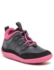 Półbuty dziecięce Sneakersy  - J Barefeel G. A J26GDA 0CL22 C4365 S Dk Navy/Fuchsia - eobuwie.pl Geox