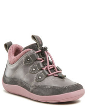 Półbuty dziecięce Sneakersy  - J Barefeel G. A J26GDA 0CL22 C1377 M Dk Grey/Dk Pink - eobuwie.pl Geox