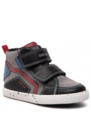 Trzewiki dziecięce Sneakersy  - B Kilwi B. C B04A7C 022ME C0260 S Black/Dk Red - eobuwie.pl Geox