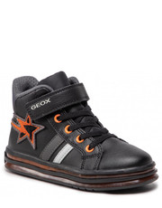Trzewiki dziecięce Sneakersy  - J Pawnee B. B J26FGB-054FU C0038 S Black/Orange - eobuwie.pl Geox