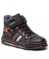 Trzewiki dziecięce Geox Sneakersy  - J Pawnee B. B J26FGB-054FU C0038 S Black/Orange