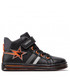 Trzewiki dziecięce Geox Sneakersy  - J Pawnee B. B J26FGB 054FU C0038 D Black/Orange
