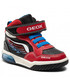 Trzewiki dziecięce Geox Sneakersy  - J Inek B.D J929CD 05411 C0020 M Red/Black