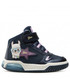 Trzewiki dziecięce Geox Sneakersy  - J Inek G. C J16ASC 0CENF C4215 M Navy/Lilac