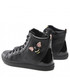 Trzewiki dziecięce Geox Sneakersy  - J Kathe G. B J26EUB 05402 C9997 D Black