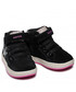 Trzewiki dziecięce Geox Sneakersy  - B Trottola G. C B164AC 022NF C0922 M Black/Fuchsia