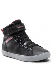 Trzewiki dziecięce Sneakersy  - J Gisli G. A J164NA 00454 C9B8J S Black/Dk Rose - eobuwie.pl Geox