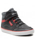 Trzewiki dziecięce Geox Sneakersy  - J Gisli B. B J165CB 0MEFU C0048 M  Black/Red