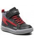 Trzewiki dziecięce Geox Sneakersy  - J Arzach B. A J264AA 0MEFU C0048 M  Black/Red