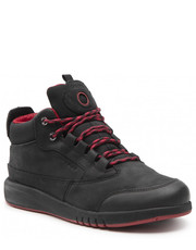 Sneakersy Sneakersy  - J Aeranter B. Abx A J04CYA 0CL11 C0260 D Black/Dk Red - eobuwie.pl Geox