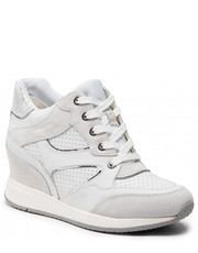 Sneakersy Sneakersy  - D Nydame A D250QA 08522 C1352 White/Off White - eobuwie.pl Geox