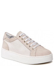 Sneakersy Sneakersy  - D Skyely C D25QXC 04122 C5KH6 Cream/Lt Taupe - eobuwie.pl Geox