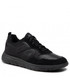 Mokasyny męskie Geox Sneakersy  - U Portello A U26E1A 0PT22 C9999 Black