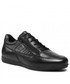 Mokasyny męskie Geox Sneakersy  - U Adrien D U257VD 0LMEK C9999 Black