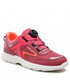 Półbuty dziecięce Superfit Sneakersy  - 1-006220-5500 D Pink/Orange