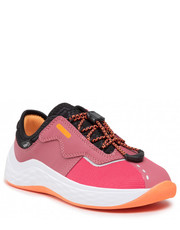Półbuty dziecięce Sneakersy  - 1-009525-5500 S Pink/Orange - eobuwie.pl Superfit