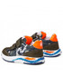 Półbuty dziecięce Naturino Sneakersy  - Jesko Vl. 0012015885.16.1F18 M Militare/Orange