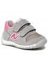 Półbuty dziecięce Naturino Sneakersy  - Sammy 2 Vl. 0012016558.01.1B43 Grey/Fuchsia