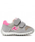 Półbuty dziecięce Naturino Sneakersy  - Sammy 2 Vl. 0012016558.01.1B43 Grey/Fuchsia