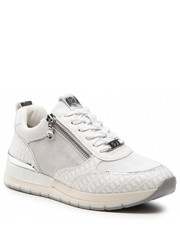 Sneakersy Sneakersy  - 1-23732-29 White/Lt Grey 122 - eobuwie.pl Tamaris