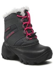 Trapery dziecięce Śniegowce  - Childrens Rope Tow III Waterproof BC1323 Dark Grey/Haute Pink 089 - eobuwie.pl Columbia