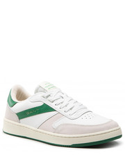 Mokasyny męskie Sneakersy  - Goodpal 24631766 White/Green G247 - eobuwie.pl Gant