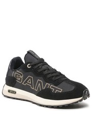 Mokasyny męskie Sneakersy  - Ketoon 25633255 Black/Gold G032 - eobuwie.pl Gant