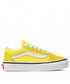 Półbuty dziecięce Vans Tenisówki  - Old Skool VN0A7Q5F7Z41 Blazing Yellow/True White