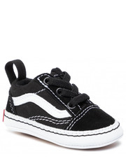Półbuty dziecięce Sneakersy  - Old Skool Crib VN0A3U8K6BT1 Black/True White - eobuwie.pl Vans