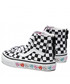 Trzewiki dziecięce Vans Sneakersy  - Sk8-Hi Zip VN0A4BUXABY1 (Candy Hearts) Black/True