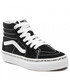 Trzewiki dziecięce Vans Sneakersy  - Sk8-Hi VN0A5ELX6BT1 Mini  Black/True White