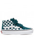 Trzewiki dziecięce Vans Sneakersy  - Sk8-Mid Reissue VN0A38HH60Q1 Color Theory Checkerboard