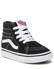 Trzewiki dziecięce Sneakersy  - Sk8-Hi VN0A3TFX6BT1 Black/True White 1 - eobuwie.pl Vans