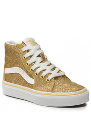 Trzewiki dziecięce Sneakersy  - Sk8-Hi VN000D5F8BB1 (Core Confetti)Gold/Trwht - eobuwie.pl Vans