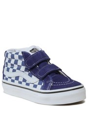 Trzewiki dziecięce Sneakersy  - Sk8-Mid Reissu VN0A38HH84A1 Color Theory/ Blueprint - eobuwie.pl Vans
