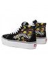 Sneakersy Vans Sneakersy  - Sk8-Hi Platform 2.0 VN0A5KY2BML1 Poppy Checkerboard Black