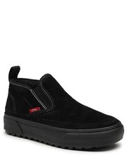 Sneakersy Sneakersy  - Mid Slip Mte-1 VN0A5KQS4261 Black/Black/Suede - eobuwie.pl Vans