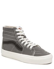 Sneakersy Sneakersy  - Sk8-Hi Tapered VN0A7Q62LTG1 Eco Theory Wool Light Gre - eobuwie.pl Vans