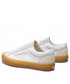 Mokasyny męskie Vans Sneakersy  - Style 36 VN0A54F6WHT1 Gum White
