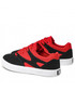Sneakersy męskie Dc Sneakersy  - Kalis Vulc ADYS300569 Black/Athletic Red(Bat)