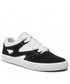 Sneakersy męskie Dc Sneakersy  - Kalis Vulc ADYS300569 White/Black/Black(Wlk)