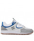 Mokasyny męskie Dc Sneakersy  - Kalis Lite ADYS100291 Grey/Blue/White (Xsbw)