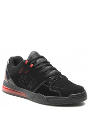 Mokasyny męskie Sneakersy  - Sw Versatile ADYS200071 Black/Black/Red (XKKR) - eobuwie.pl Dc