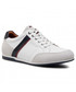Mokasyny męskie Gino Rossi Sneakersy  - MI08-C666-667-12 White