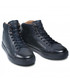 Mokasyny męskie Gino Rossi Sneakersy  - MI08-C870-871-05 Navy