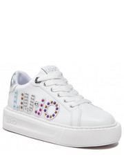 Sneakersy Sneakersy  - Kylie 10 BF2123 PX100 White/Silver 04370 - eobuwie.pl Liu Jo